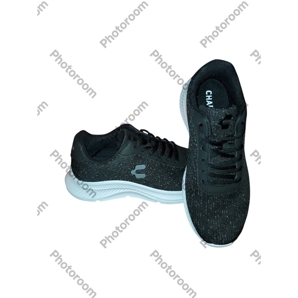 Charly Spatter Women's Running Shoes Black/White Size 7.5 Lightweight